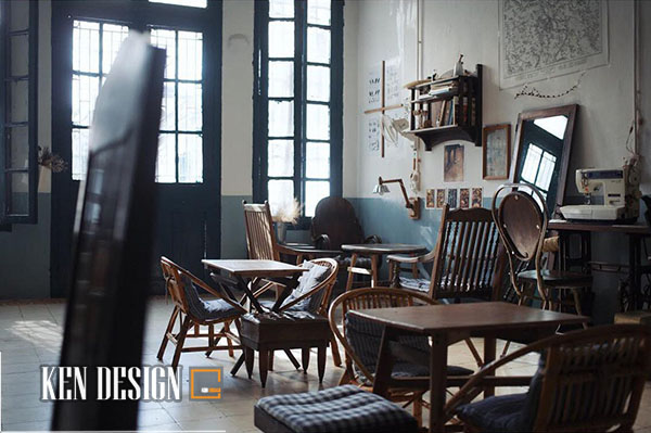 Thiết kế quán cafe ấm cúng
